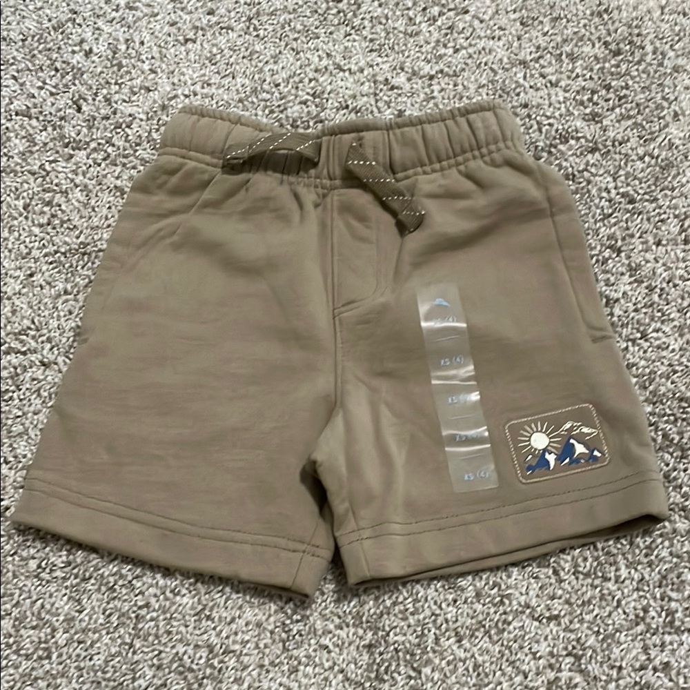Tommy Bahama Tan Casual Shorts with Elastic Waistband